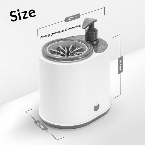 2-in-1 Electric Pet Paw Cleaner & Foot Bath Cup - SqueakyPet