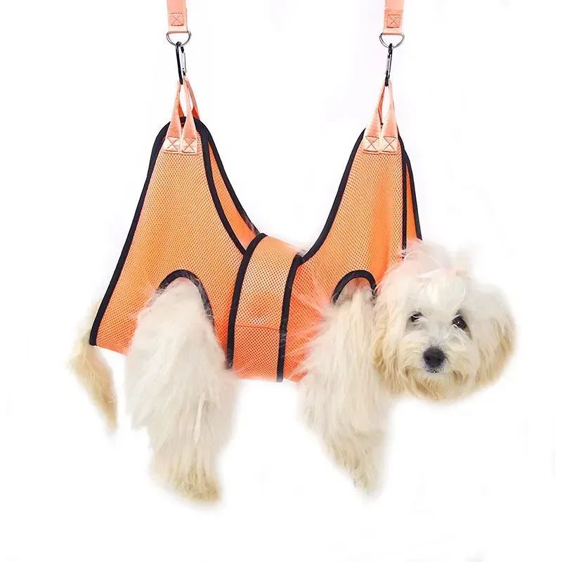 Cat Grooming Restraint Bag - Anti Scratch Bite Bathing & Nail Trimming Bag - SqueakyPet