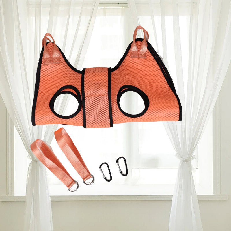 Cat Grooming Restraint Bag - Anti Scratch Bite Bathing & Nail Trimming Bag - SqueakyPet