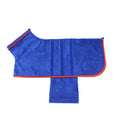 Cozy Adjustable Pet Bathrobe - Absorbent Drying Towel for Dogs & Cats - SqueakyPet