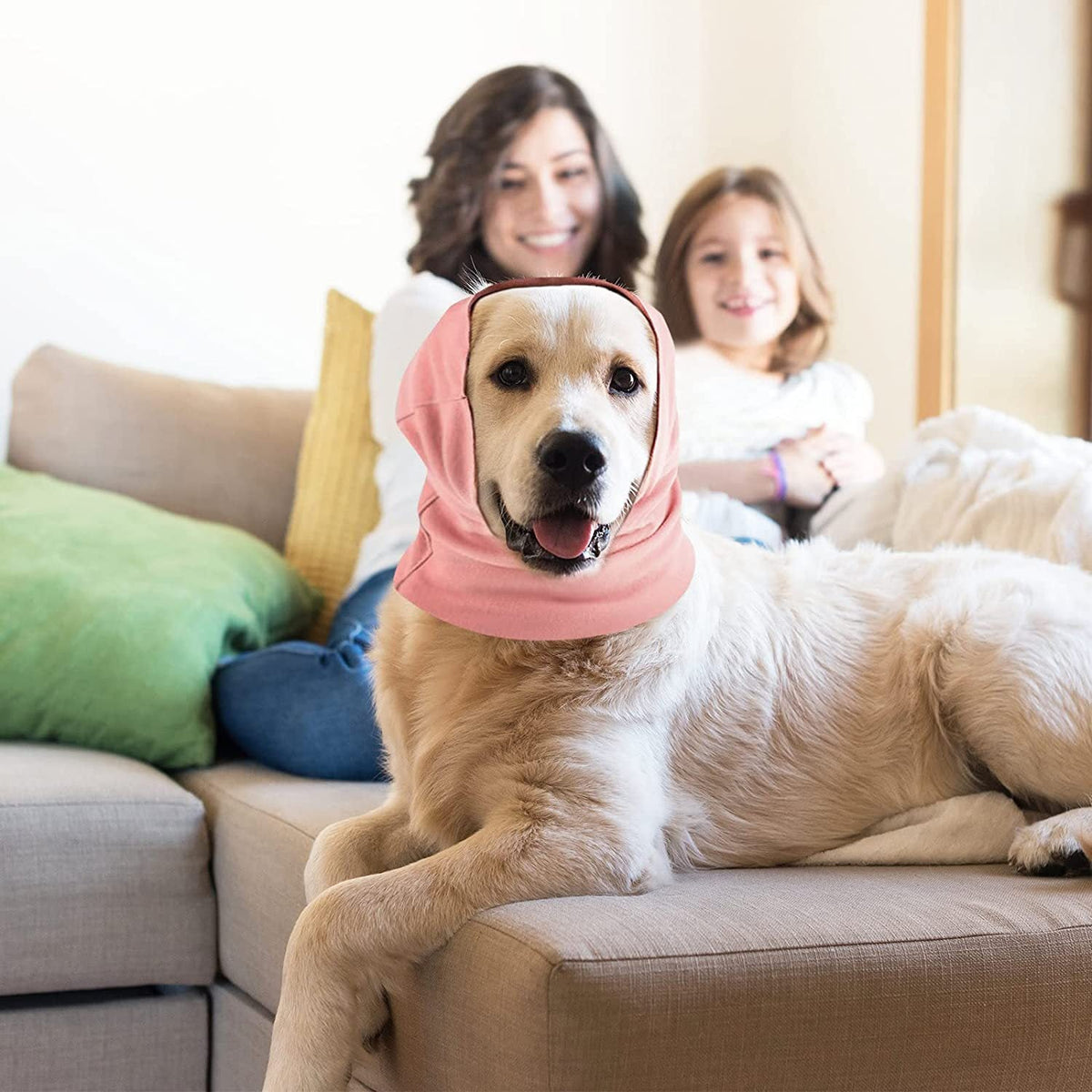 Cozy Pet Calming Ear Muffs - Anti-Noise Soft Warm Earmuff Hood for Dogs & Cats - SqueakyPet