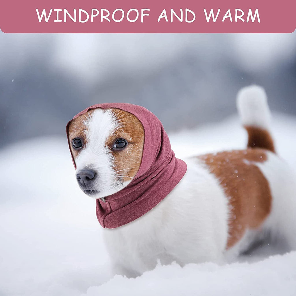 Cozy Pet Calming Ear Muffs - Anti-Noise Soft Warm Earmuff Hood for Dogs & Cats - SqueakyPet