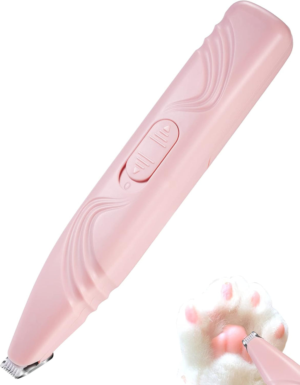 Dog Paw Trimmer For Grooming Cordless Electric Small Pet Grooming Clippers Hair Trimmer For Dogs Cats Low Noise For Trimming Pet's Hair Around Paws, Eyes Ears Face Rump - SqueakyPet