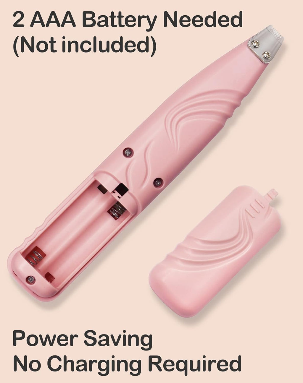 Dog Paw Trimmer For Grooming Cordless Electric Small Pet Grooming Clippers Hair Trimmer For Dogs Cats Low Noise For Trimming Pet's Hair Around Paws, Eyes Ears Face Rump - SqueakyPet
