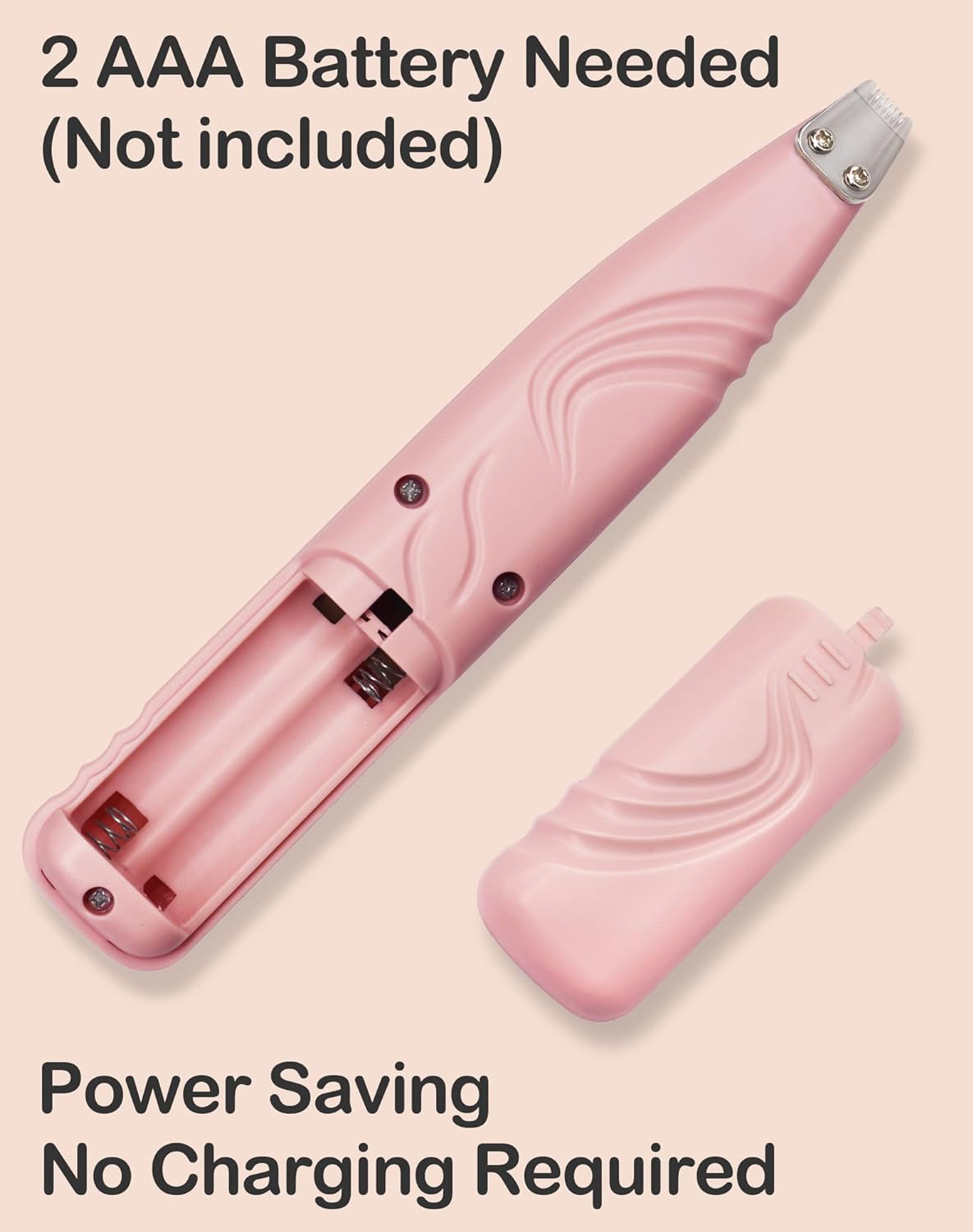 Dog Paw Trimmer For Grooming Cordless Electric Small Pet Grooming Clippers Hair Trimmer For Dogs Cats Low Noise For Trimming Pet's Hair Around Paws, Eyes Ears Face Rump - SqueakyPet