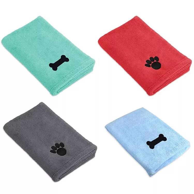 Fashion Personalized Pet Bath Cleaning Towel - SqueakyPet