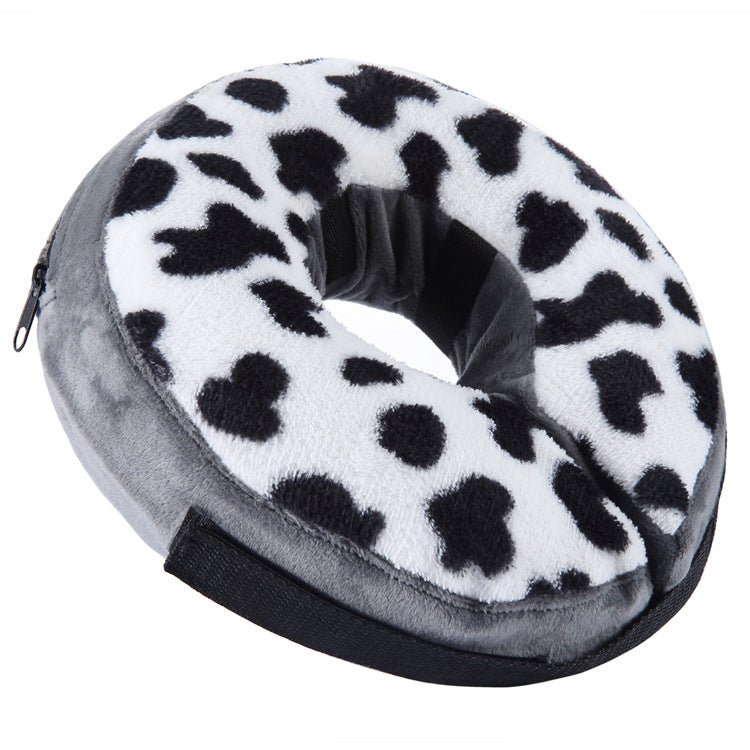 Inflatable Pet Protective Collar – Soft Recovery Cone for Dogs & Cats - SqueakyPet