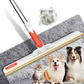 Long-Handled Pet Hair Removal Brush - Cat & Dog Grooming Tool - SqueakyPet