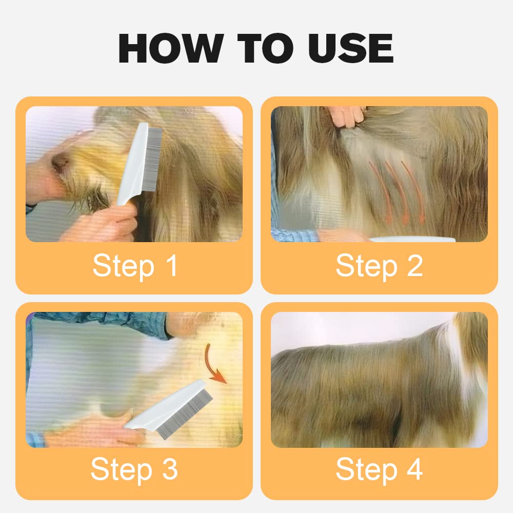 Multifunctional Pet Comb & Tear Stain Remover - SqueakyPet