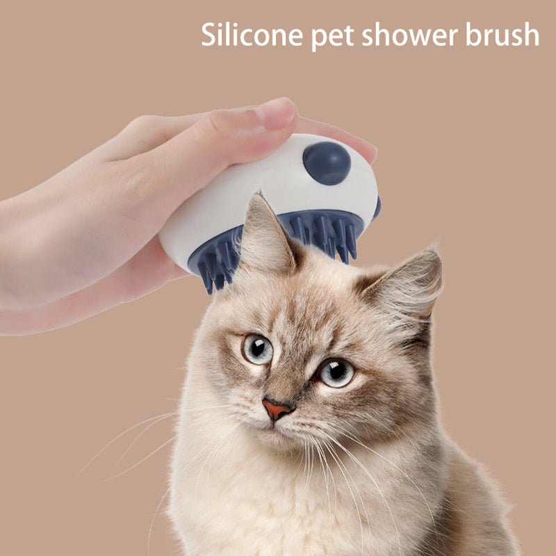 Panda Silicone Pet Massage Bath Brush - SqueakyPet