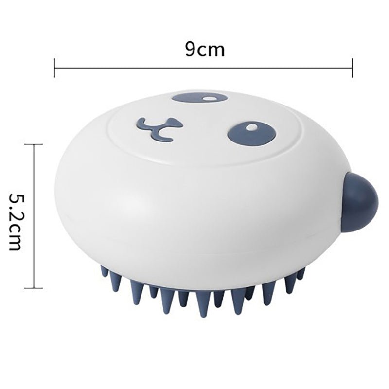 Panda Silicone Pet Massage Bath Brush - SqueakyPet