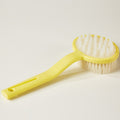Pet Massage Bath Brush Comb – Yellow Grooming Tool for Dogs & Cats - SqueakyPet