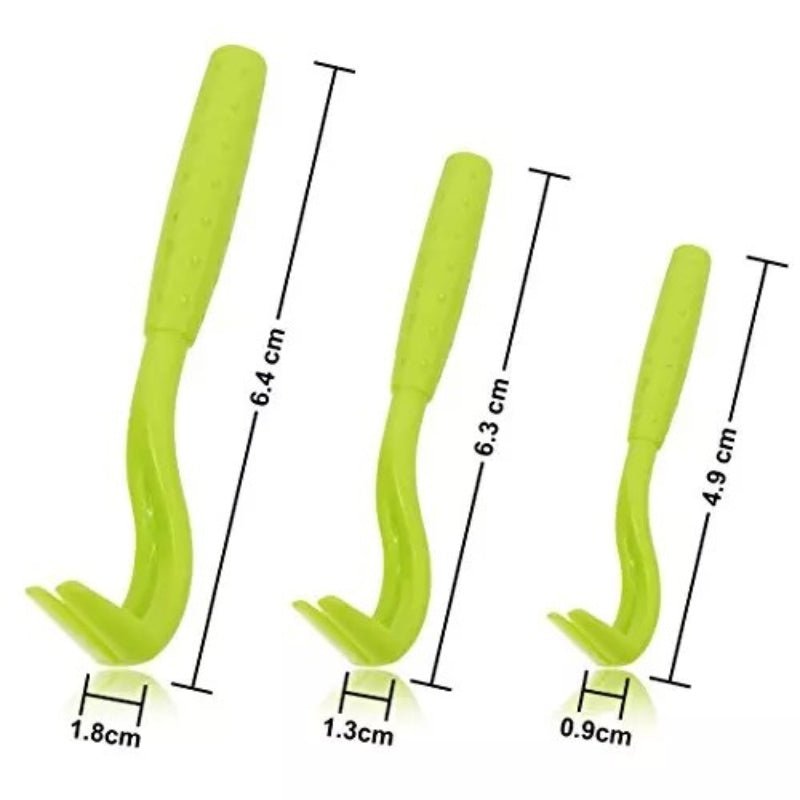 Pet Tick Remover Tool Set - 3pcs Flea & Lice Removal Hook Comb for Dogs, Cats & Kittens - SqueakyPet