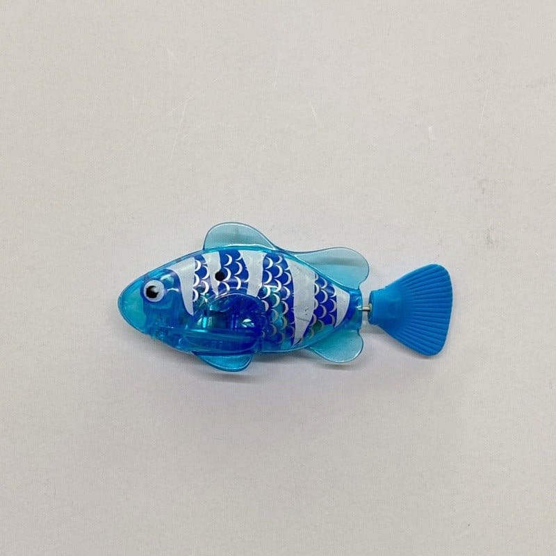 Splash & Play Electric Swimming Fish Cat Toy - Interactive Water Bath Toy - SqueakyPet