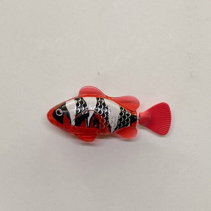 Splash & Play Electric Swimming Fish Cat Toy - Interactive Water Bath Toy - SqueakyPet