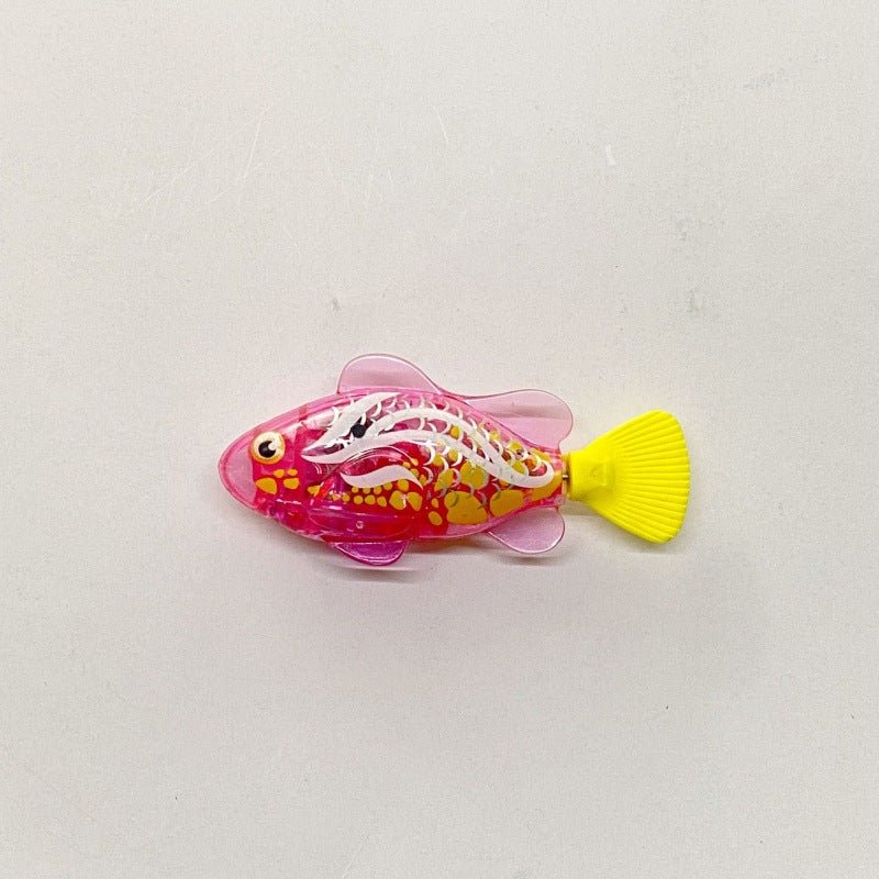 Splash & Play Electric Swimming Fish Cat Toy - Interactive Water Bath Toy - SqueakyPet