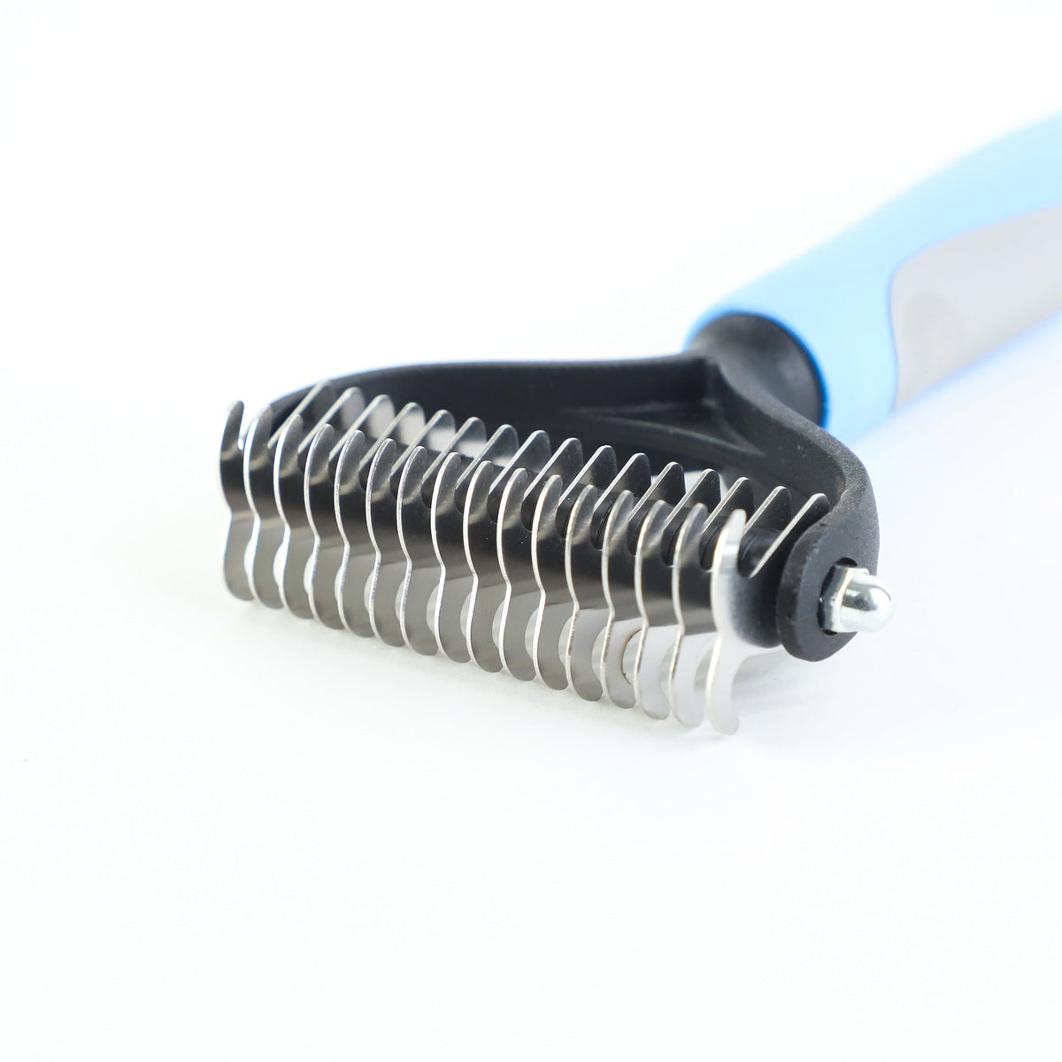 Stainless Double-sided Pet Brush Hair Removal Comb Grooming Dematting Dog Grooming Shedding Tools - SqueakyPet